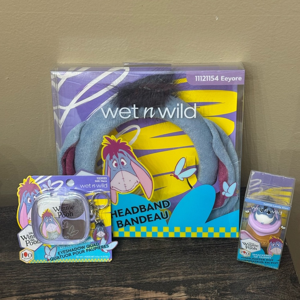 wet n wild Eeyore Headband & Makeup Set - Purple, Gray, Blue